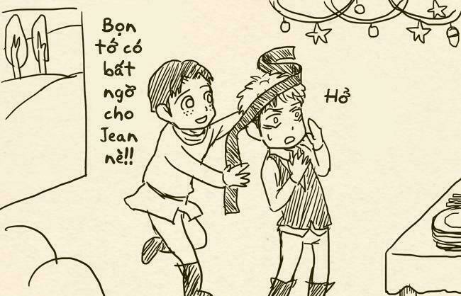 tấn công người khổng lồ - doujinshi jean kirstein chapter 15 - Trang 14