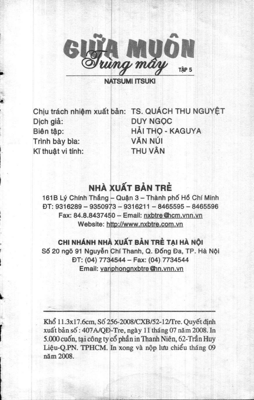 giữa muôn trùng mây chapter 5 - Trang 2