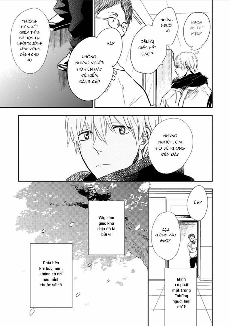 hidamari ga kikoeru chapter 2 - Trang 11
