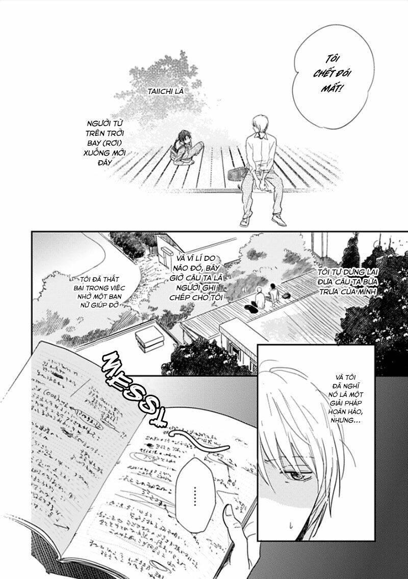 hidamari ga kikoeru chapter 2 - Trang 18
