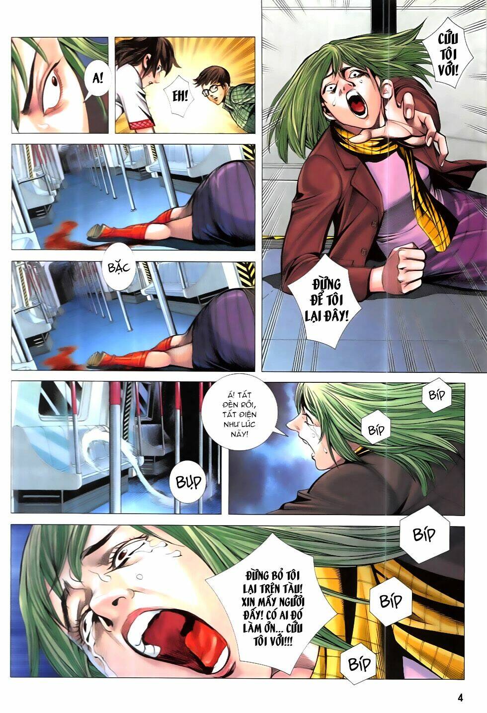 nhà ga như nguyệt chapter 2 - Trang 4