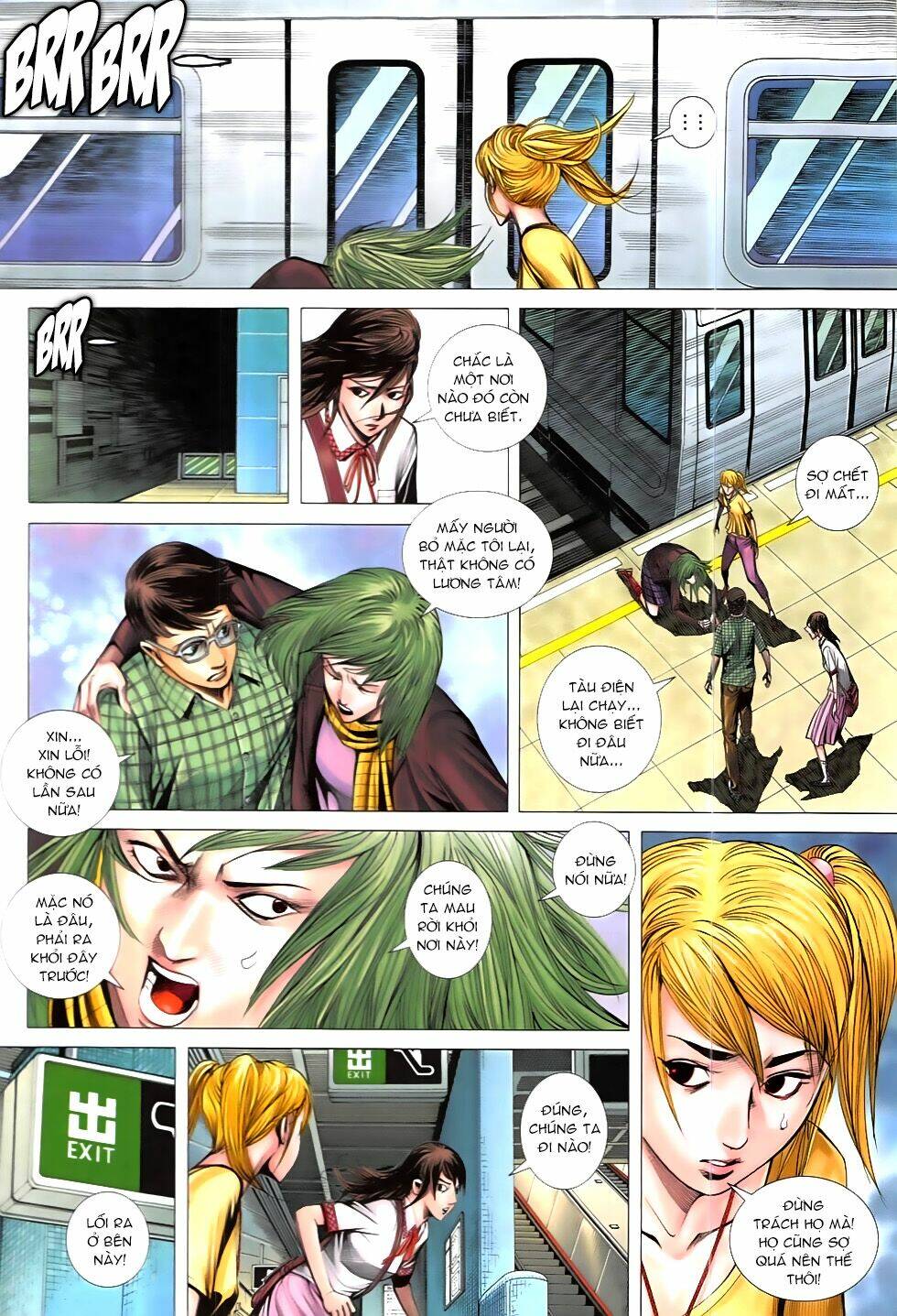 nhà ga như nguyệt chapter 2 - Trang 6