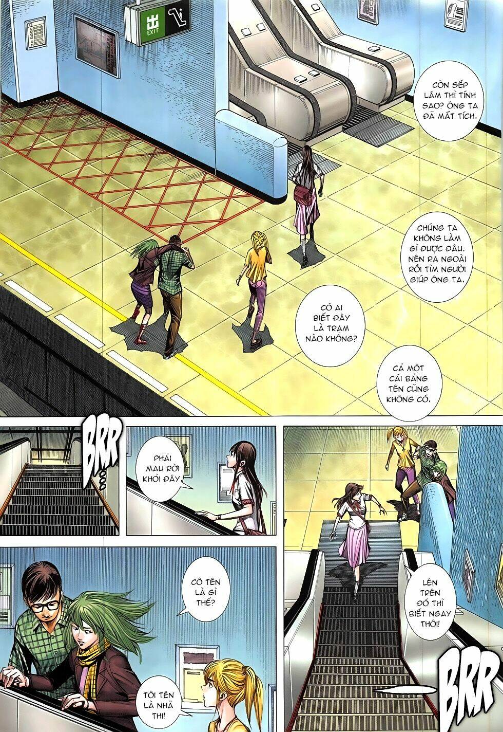 nhà ga như nguyệt chapter 2 - Trang 7