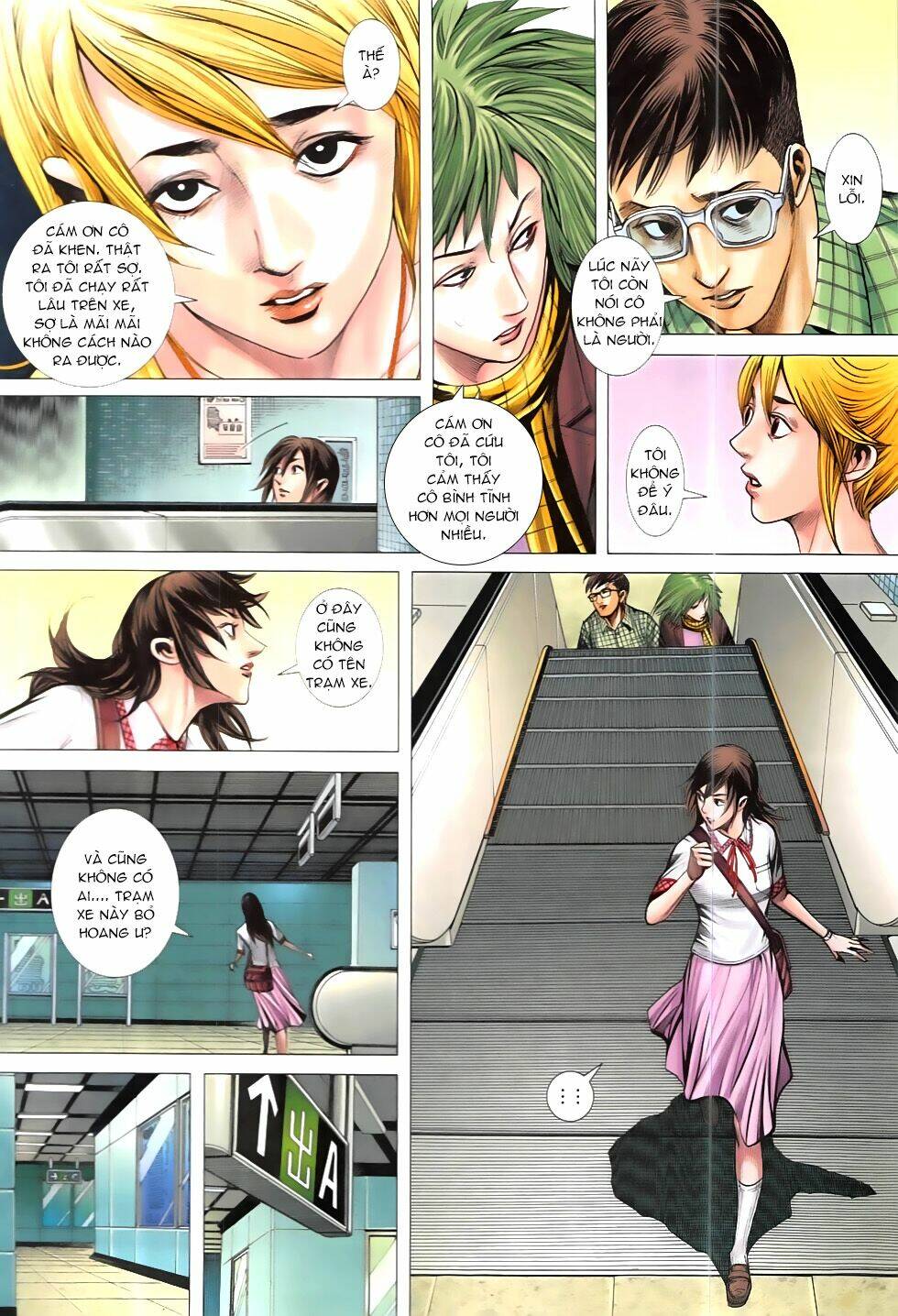 nhà ga như nguyệt chapter 2 - Trang 8
