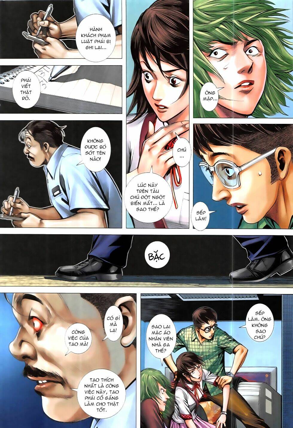 nhà ga như nguyệt chapter 2 - Trang 16