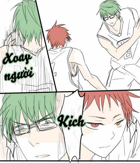 kuroko – tuyển thủ vô hình: shounen-ai chapter 1 - Trang 7