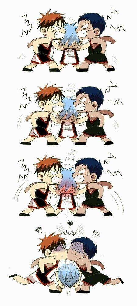 kuroko – tuyển thủ vô hình: shounen-ai chapter 2 - Trang 3