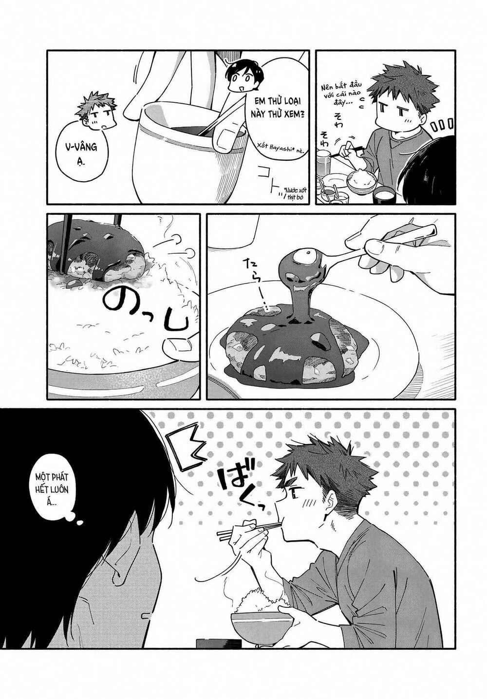 Aikagi-kun to Shiawase Gohan chapter 3 - Trang 9