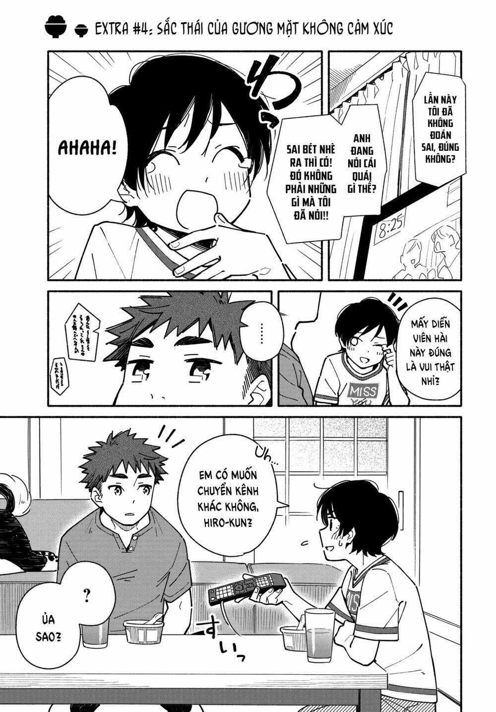 Aikagi-kun to Shiawase Gohan chapter 9.5 - Trang 1