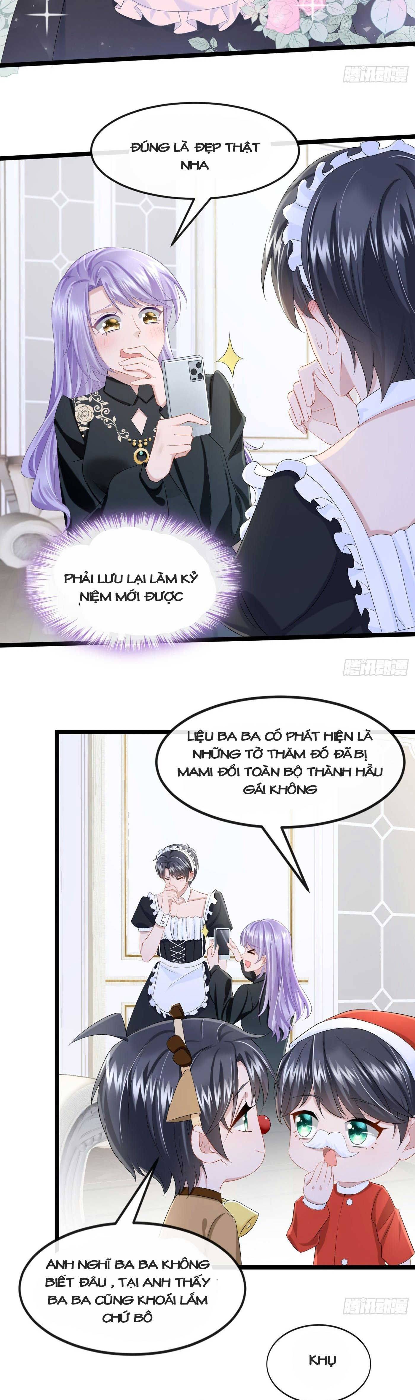 bảo bối đáng yêu của ta là tiểu ác ma chapter 22 - Trang 12