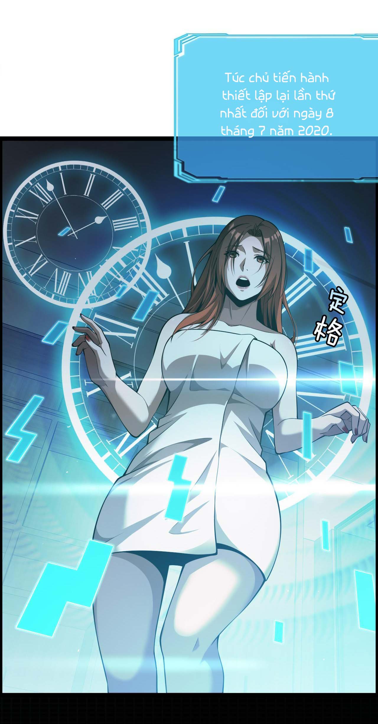 Ta bị kẹt cùng một ngày 1000 năm Chapter 2 - Trang 24