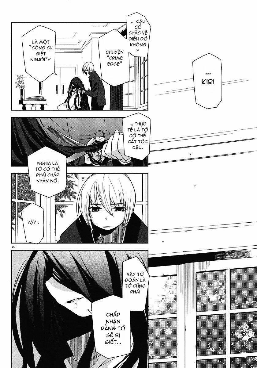 Dansai Bunri no Crime Edge chapter 3 - Trang 22