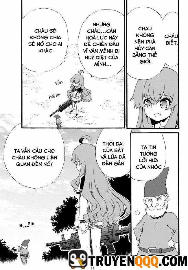 Doushitemo Hametsushitakunai Akuyaku Reijou ga Gendai Heiki wo Te ni Shita Kekka ga Kore desu chapter 32 - Trang 9