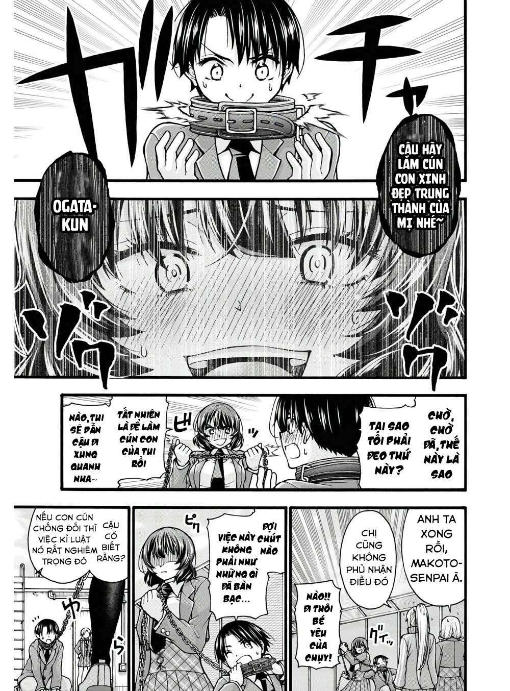 Đừng biến dạng mà, Ogata-kun!! chapter 4 - Trang 15