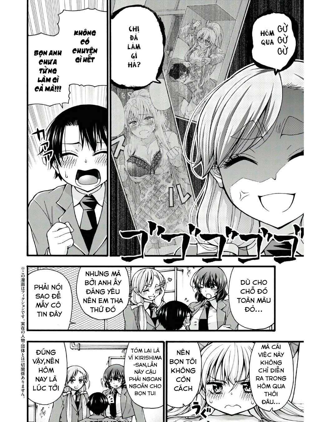 Đừng biến dạng mà, Ogata-kun!! chapter 4 - Trang 4