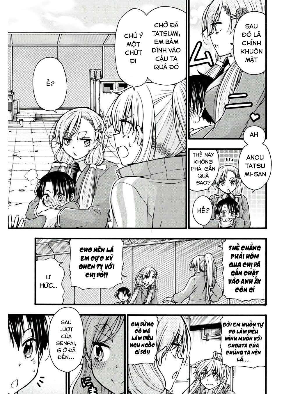 Đừng biến dạng mà, Ogata-kun!! chapter 4 - Trang 9