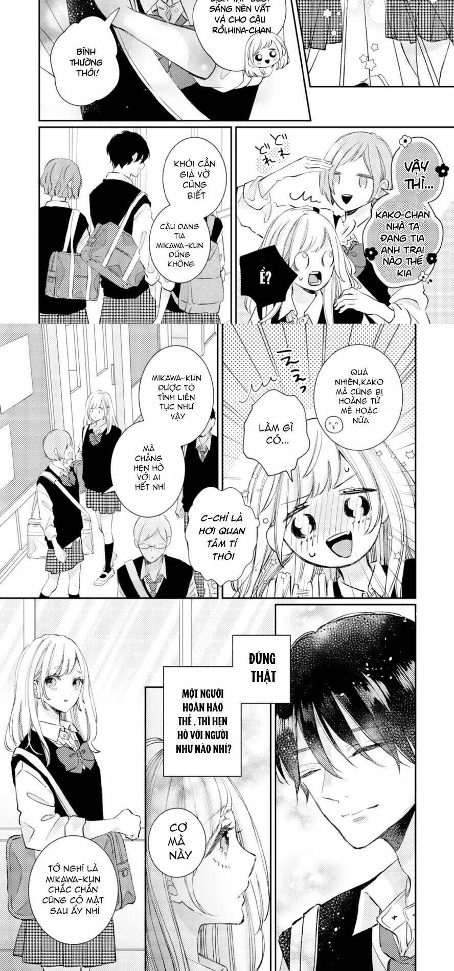 Haraguro Ouji no Ijiwaru wa Mohaya Koi chapter 1 - Trang 12