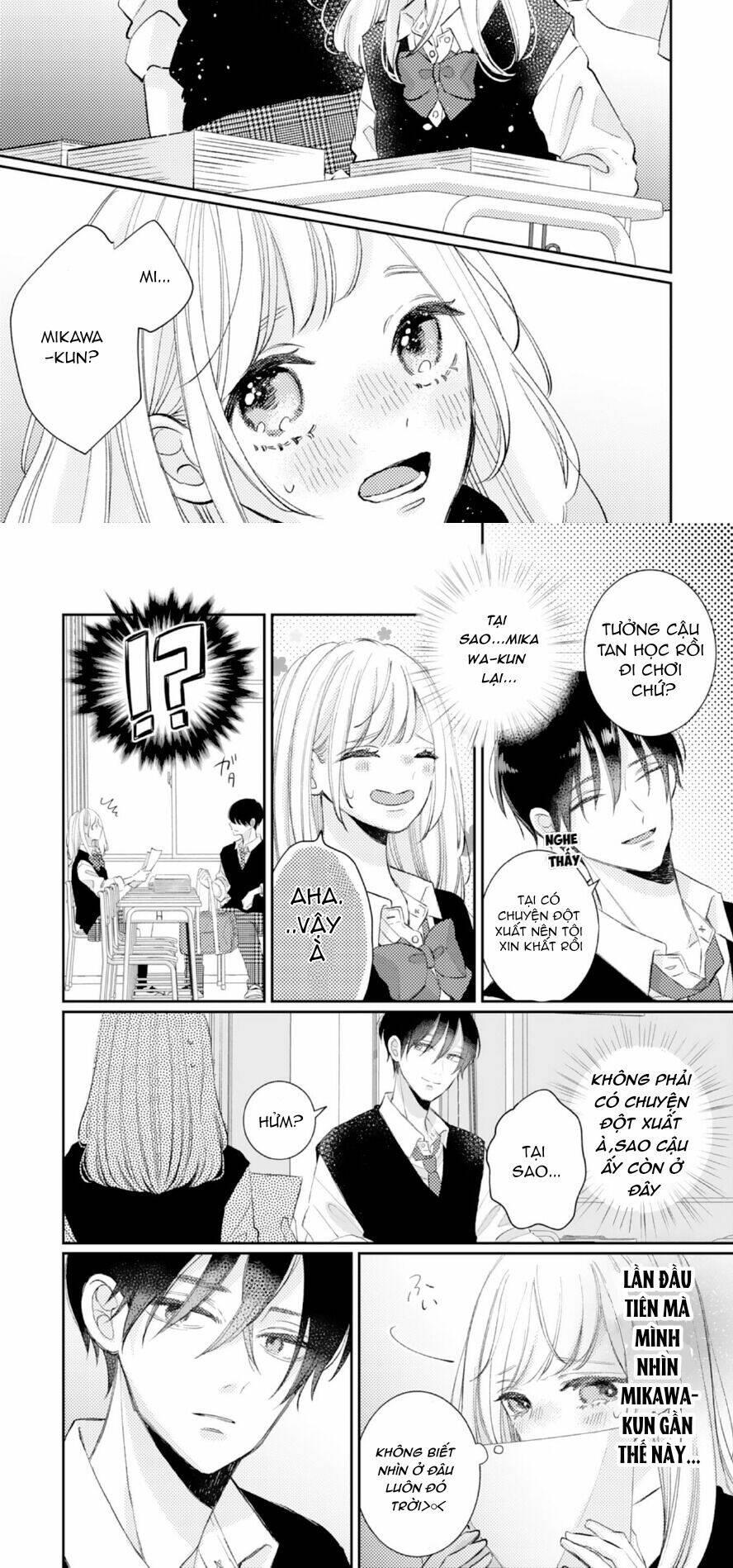 Haraguro Ouji no Ijiwaru wa Mohaya Koi chapter 1 - Trang 18