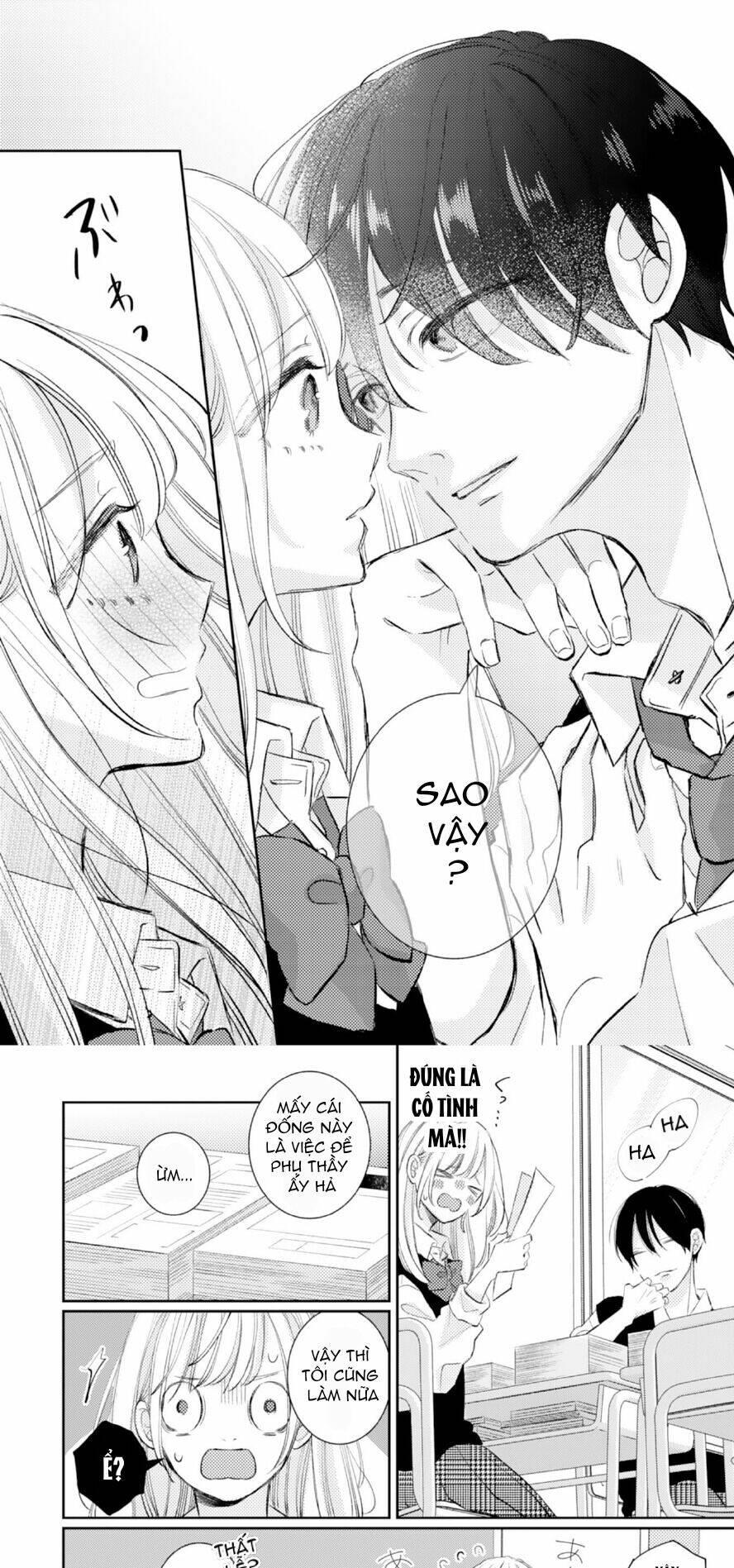 Haraguro Ouji no Ijiwaru wa Mohaya Koi chapter 1 - Trang 19