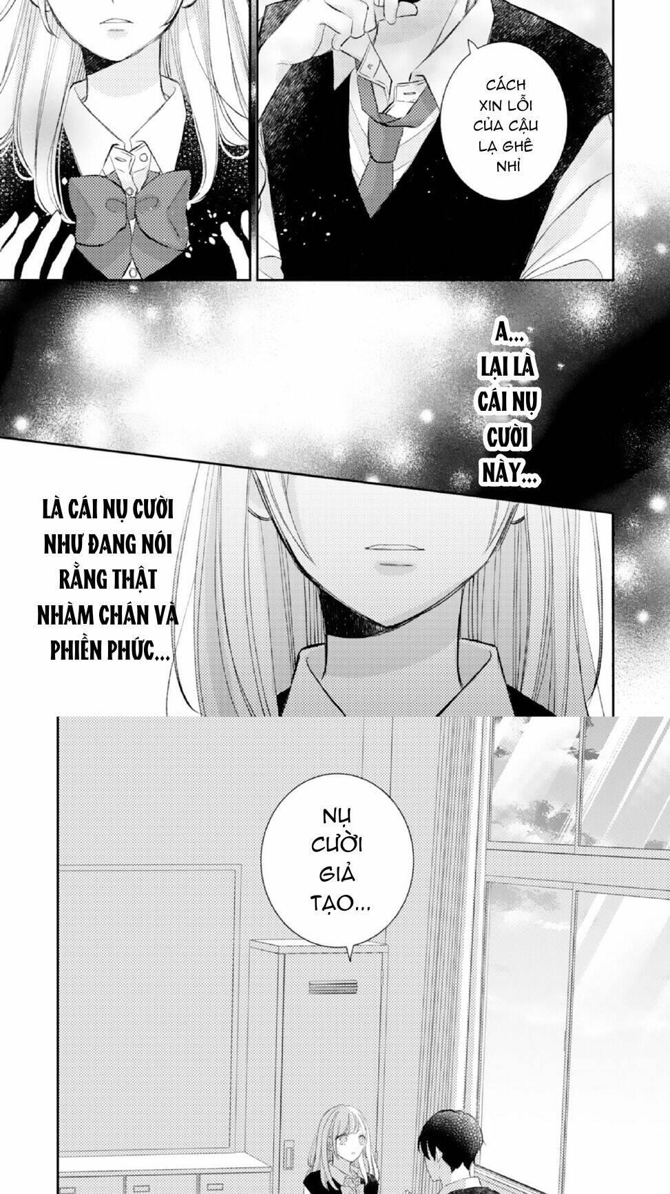 Haraguro Ouji no Ijiwaru wa Mohaya Koi chapter 1 - Trang 22