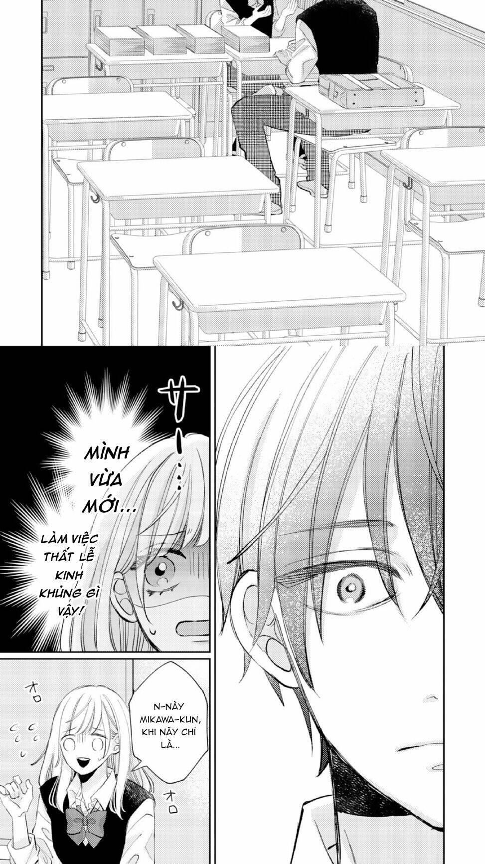 Haraguro Ouji no Ijiwaru wa Mohaya Koi chapter 1 - Trang 23