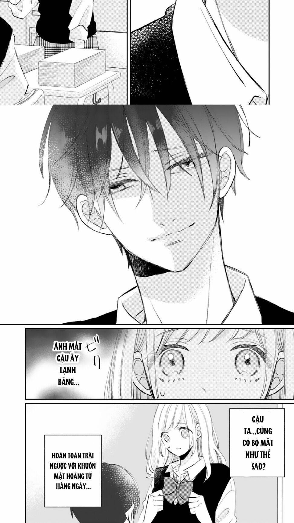 Haraguro Ouji no Ijiwaru wa Mohaya Koi chapter 1 - Trang 24