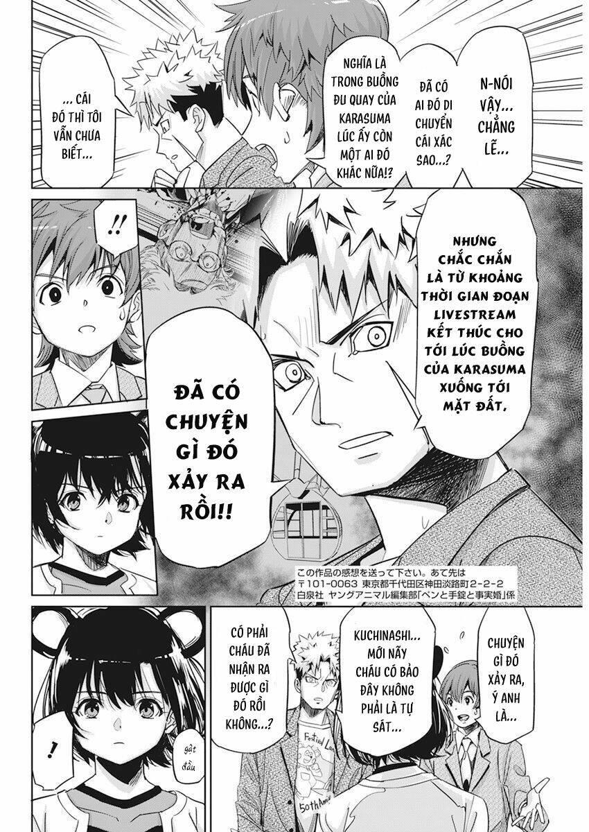 Hôn thú giữa bút và còng tay chapter 6 - Trang 22