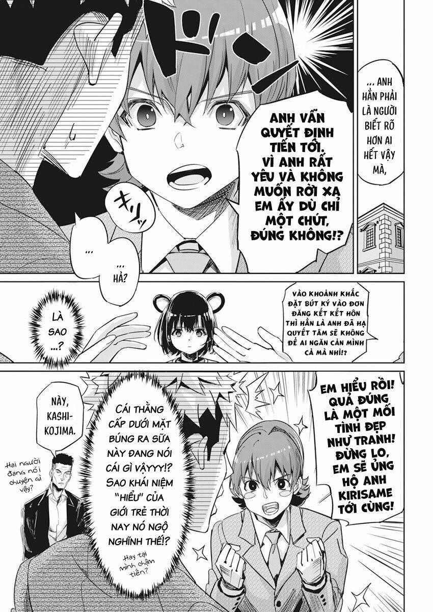 Hôn thú giữa bút và còng tay chapter 6 - Trang 7