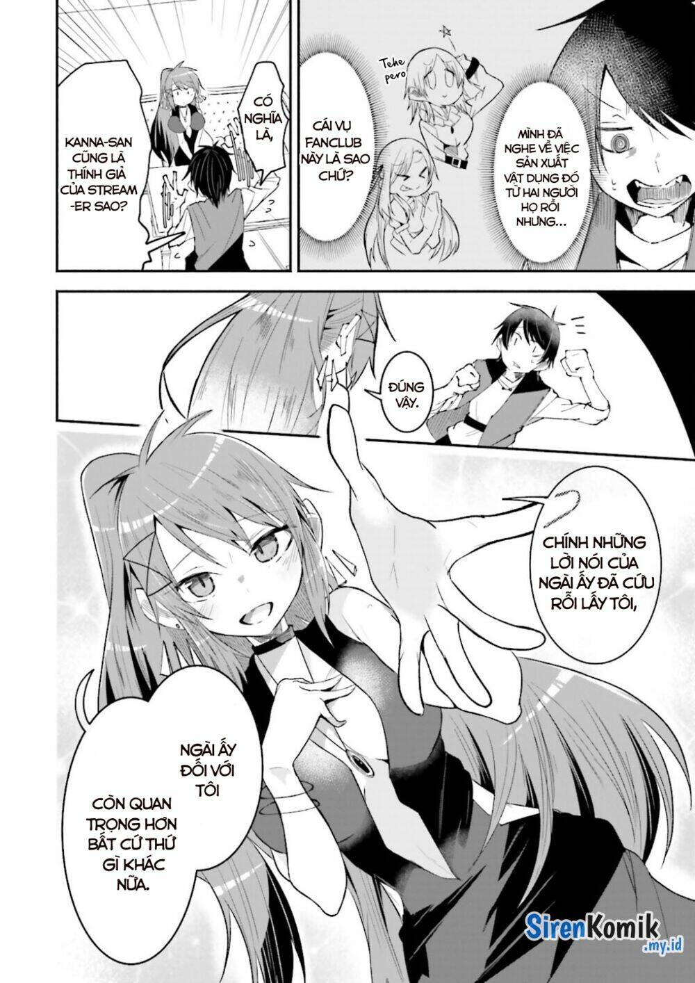 Isekai de Haishin Katsudou wo Shitara Tairyou no Yandere Shinja wo Umidashite Shimatta Ken chapter 22 - Trang 5