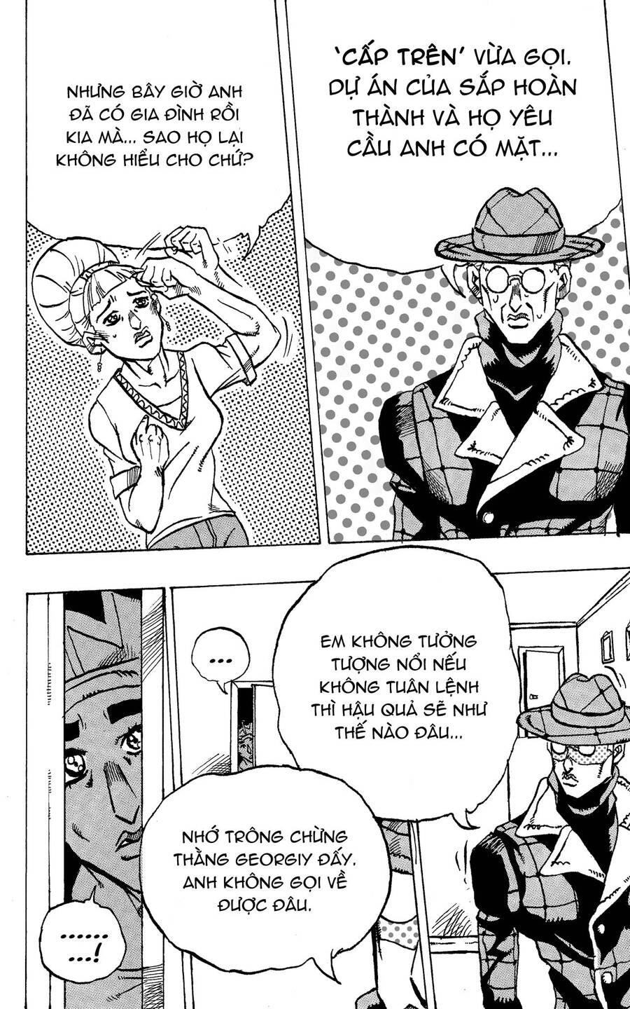 jojo's bizarre adventure: moscow calling chapter 4 - Trang 24