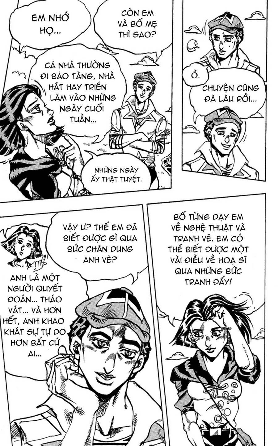 jojo's bizarre adventure: moscow calling chapter 4 - Trang 9