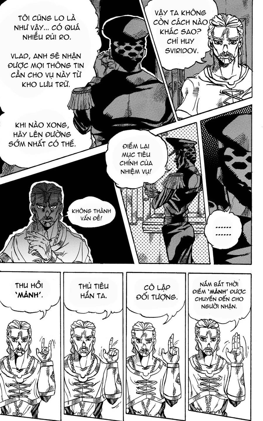 jojo's bizarre adventure: moscow calling chapter 5 - Trang 11