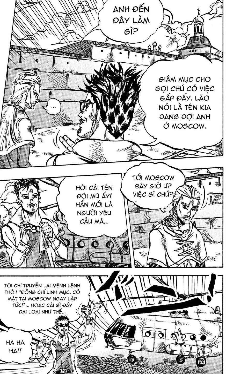 jojo's bizarre adventure: moscow calling chapter 5 - Trang 5