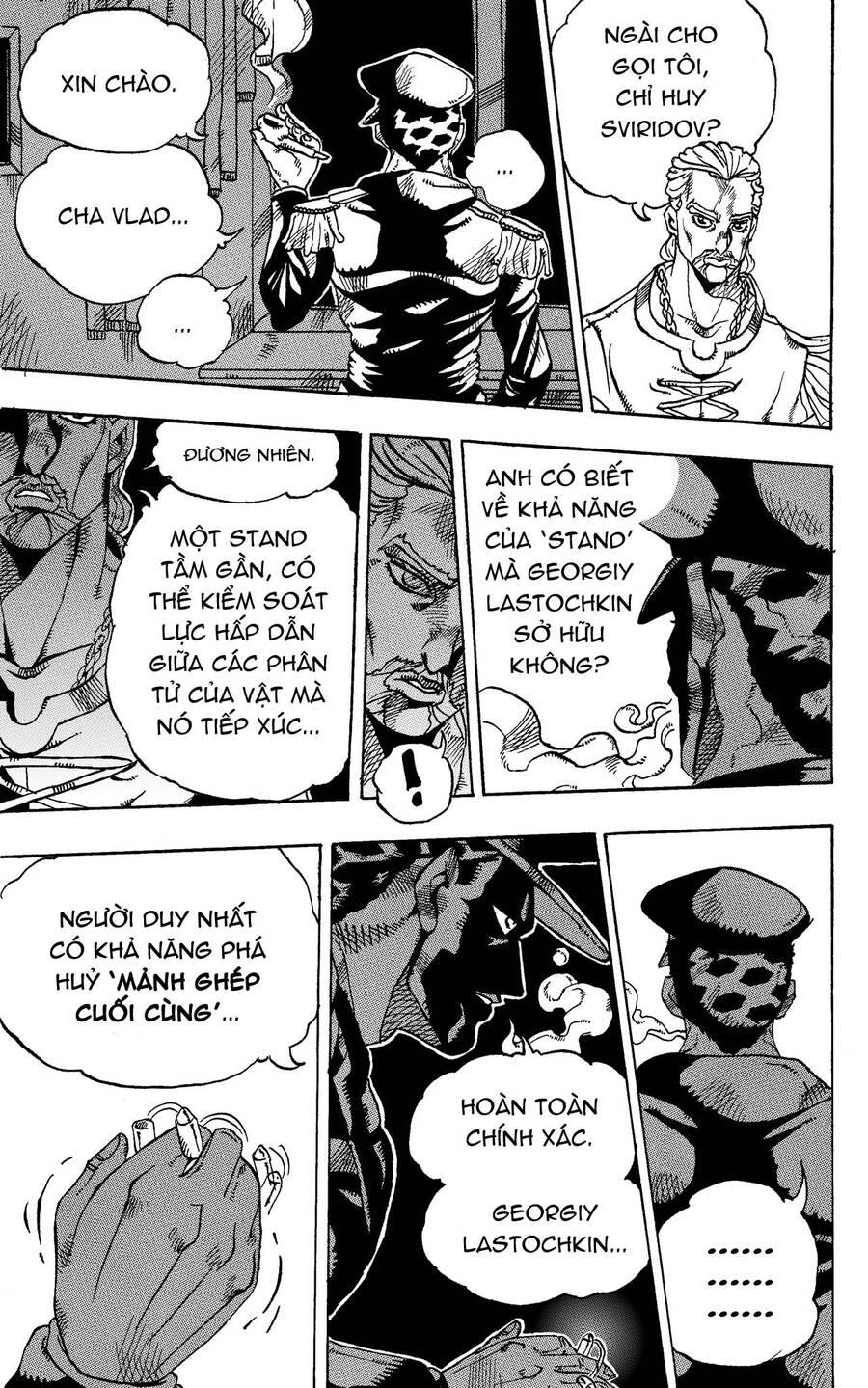 jojo's bizarre adventure: moscow calling chapter 5 - Trang 9