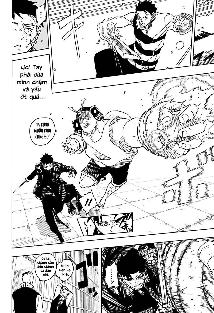 Kagura Bachi: Phép thuật và Katana chapter 14 - Trang 12