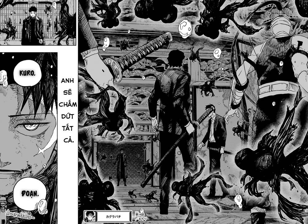 Kagura Bachi: Phép thuật và Katana chapter 14 - Trang 22
