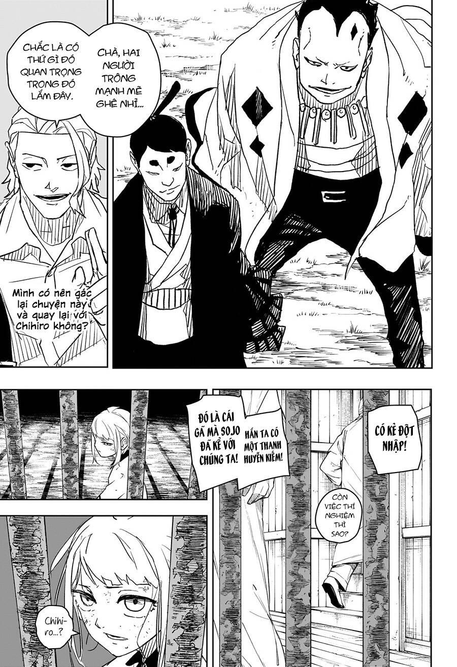 Kagura Bachi: Phép thuật và Katana chapter 14 - Trang 9