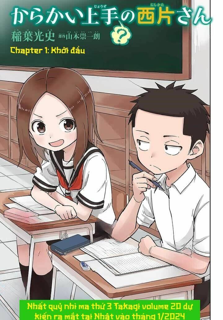 Karakai Jouzu (?) No Nishikata-San chapter 1 - Trang 1