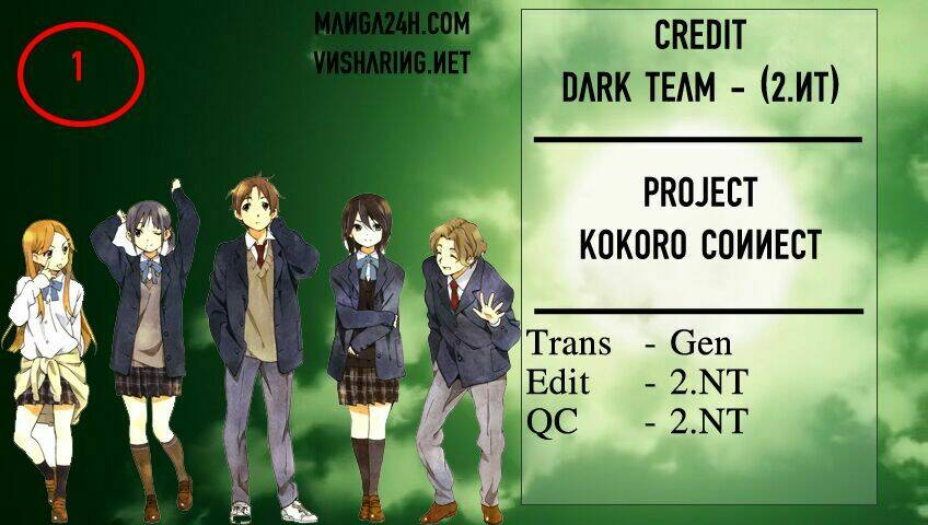 Kokoro Connect chapter 1 - Trang 1