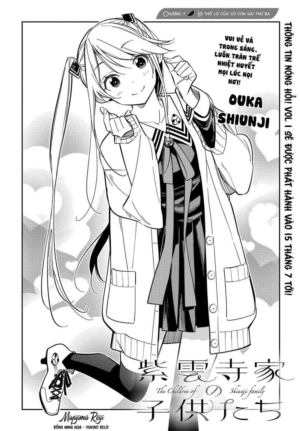 Những đứa trẻ nhà shiunji chapter 7 - Trang 3