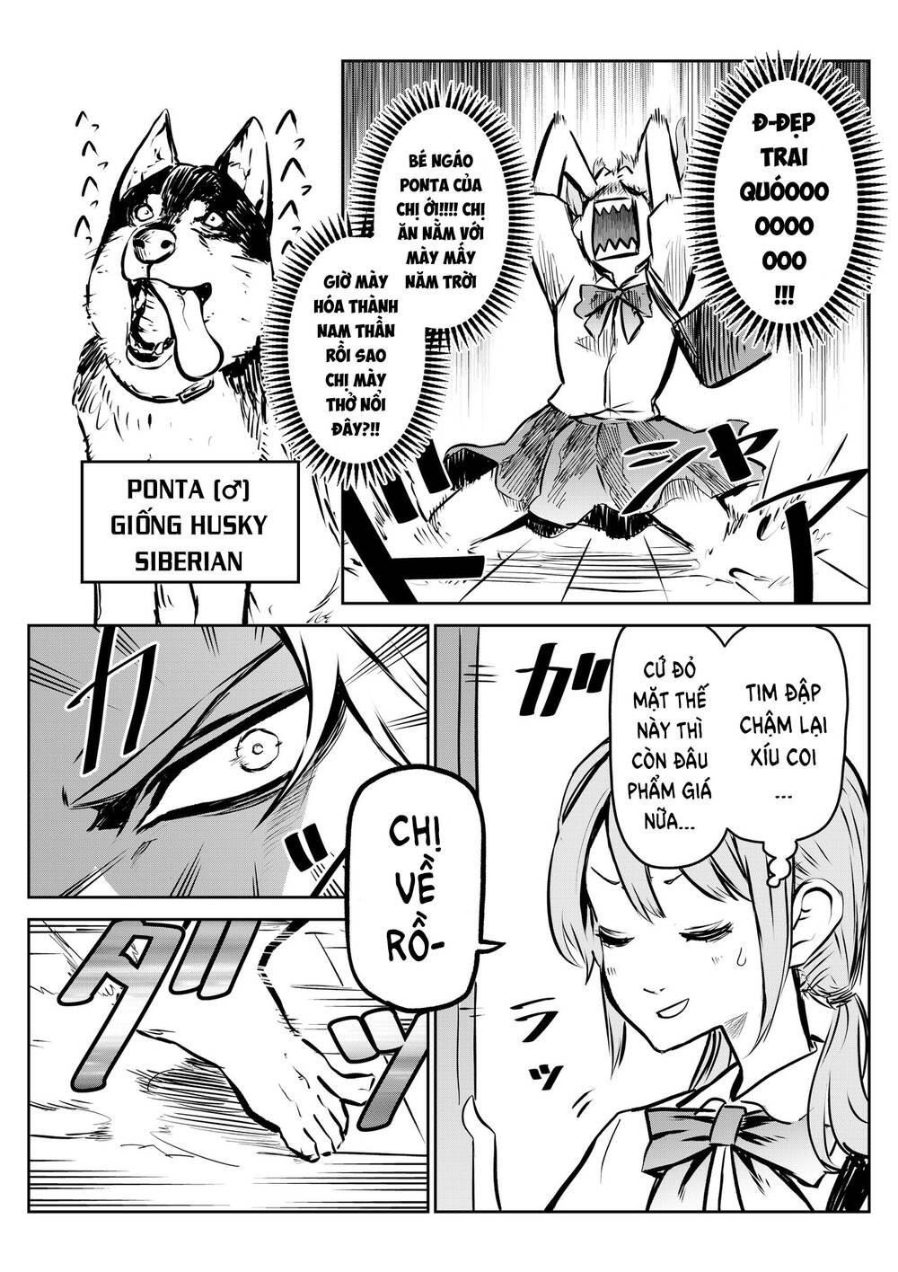 Ponta nhà tôi bỗng dưng hóa thành người?! chapter 1 - Trang 4