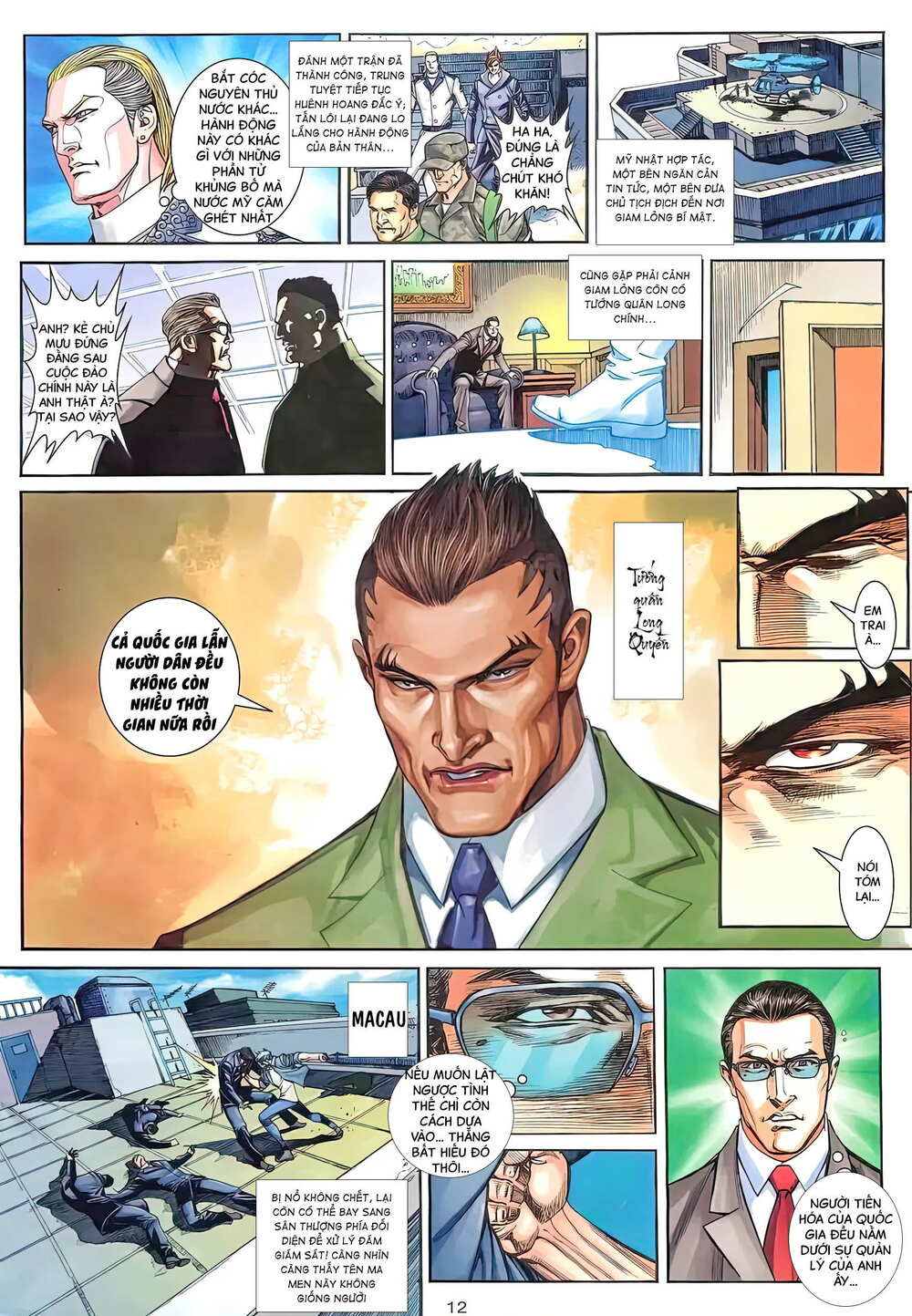 Rồng Ngẩng Đầu chapter 2 - Trang 12