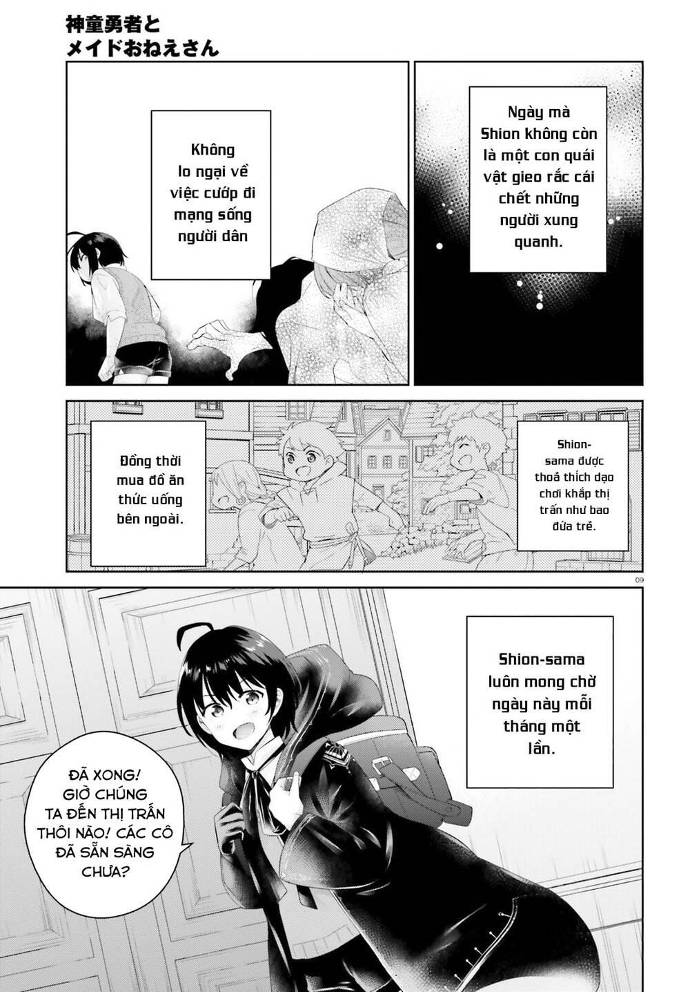 Shindou Yuusha to Maid Onee-san chapter 7 - Trang 11