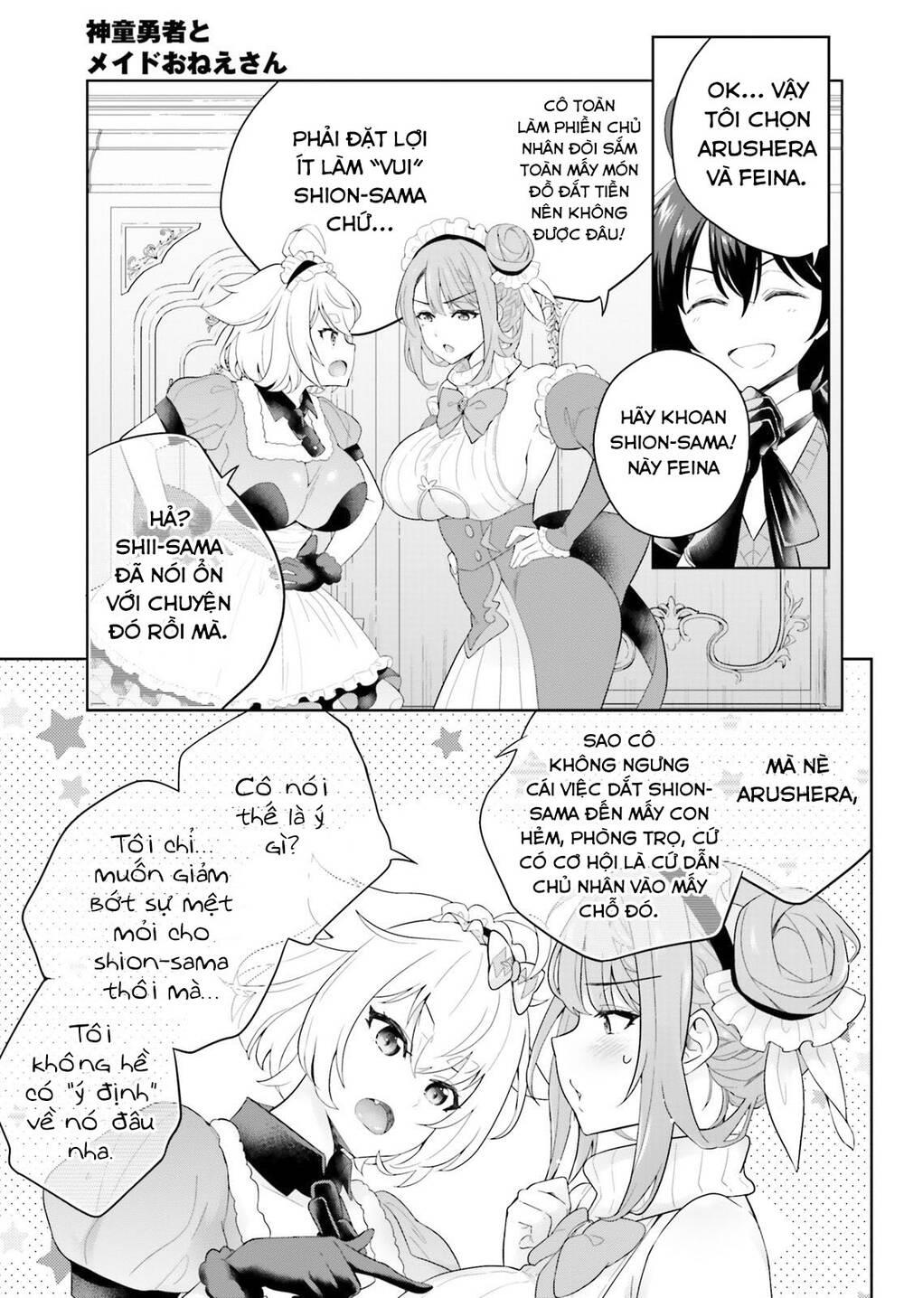 Shindou Yuusha to Maid Onee-san chapter 7 - Trang 13