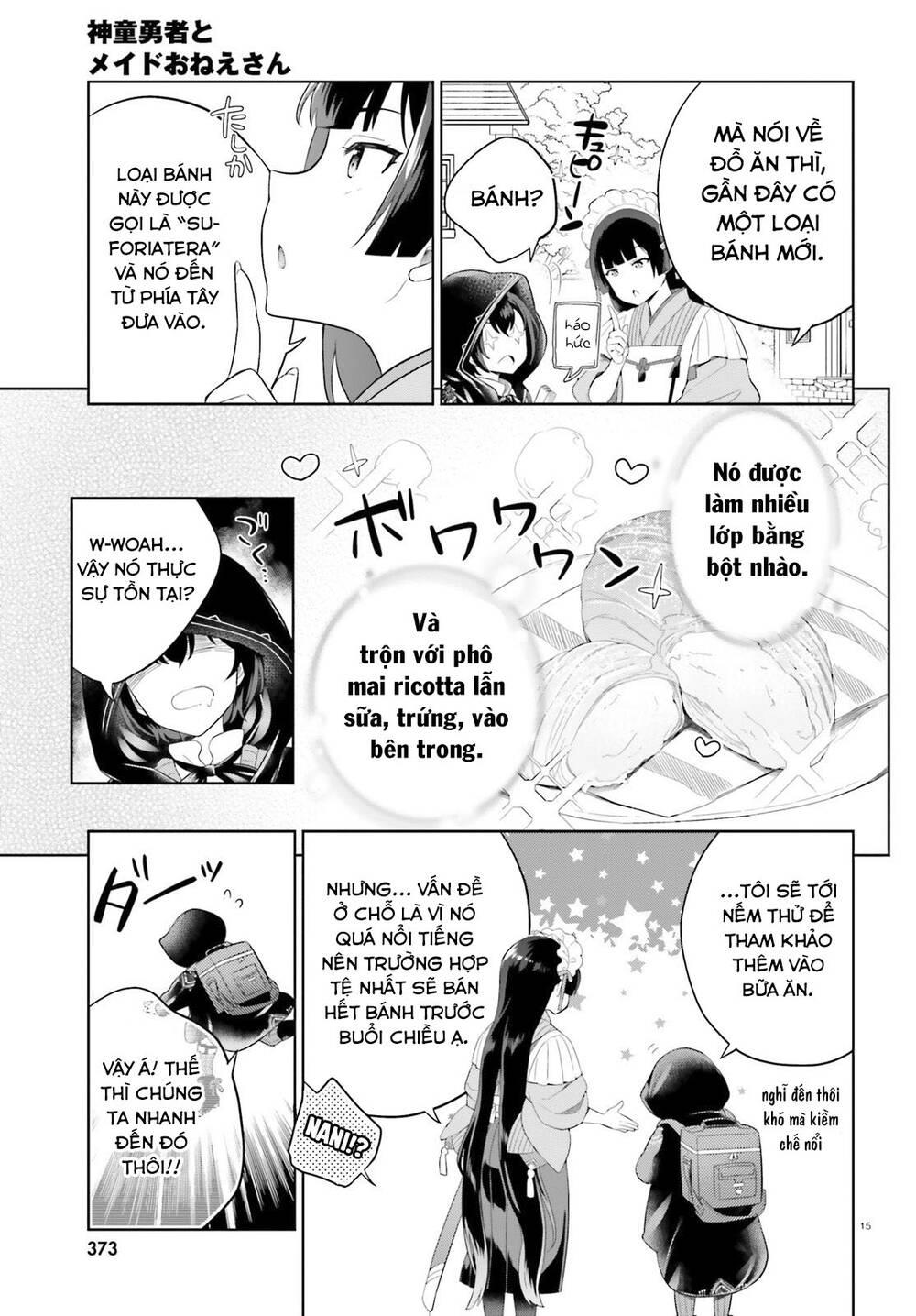 Shindou Yuusha to Maid Onee-san chapter 7 - Trang 17
