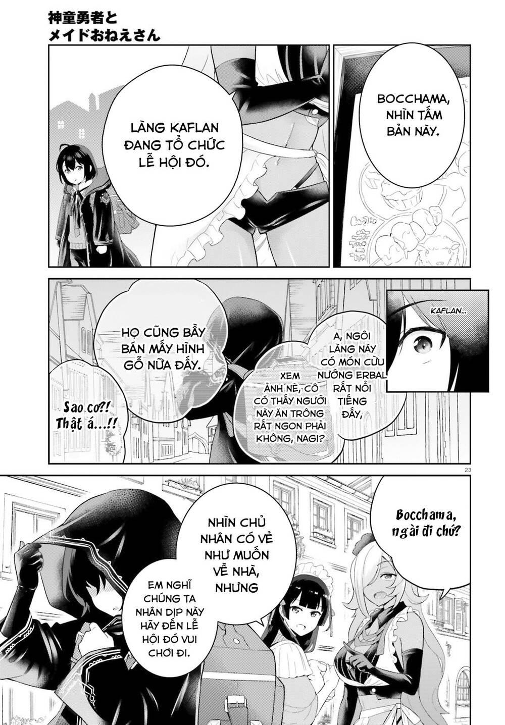Shindou Yuusha to Maid Onee-san chapter 7 - Trang 25