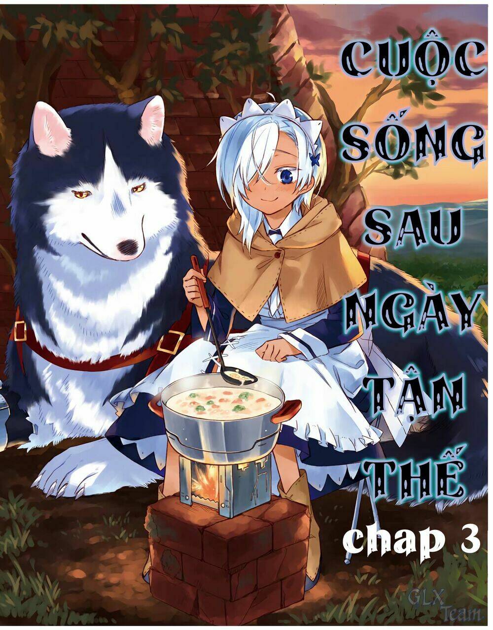 Tabi to Gohan to Shuumatsu Sekai chapter 3 - Trang 1