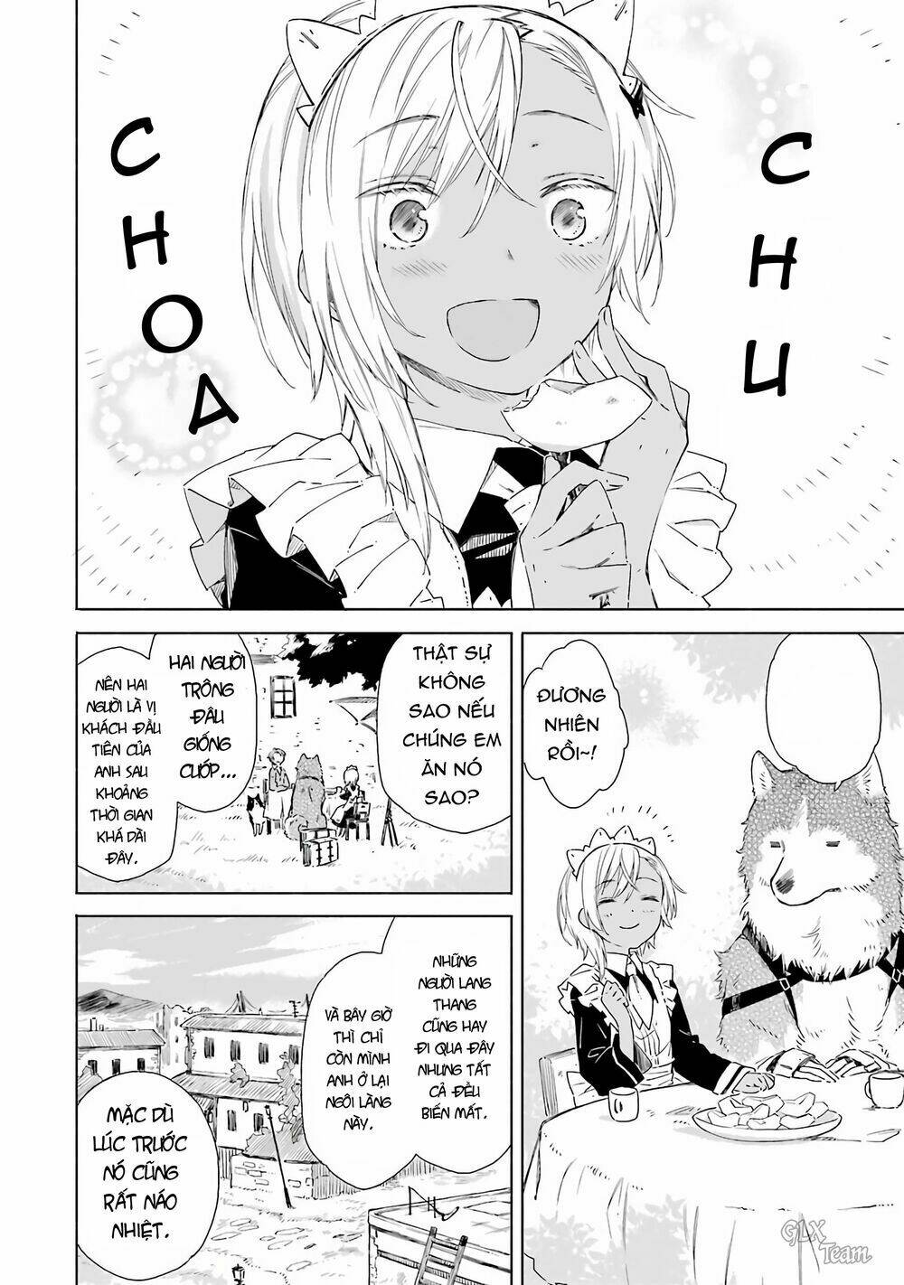Tabi to Gohan to Shuumatsu Sekai chapter 3 - Trang 15