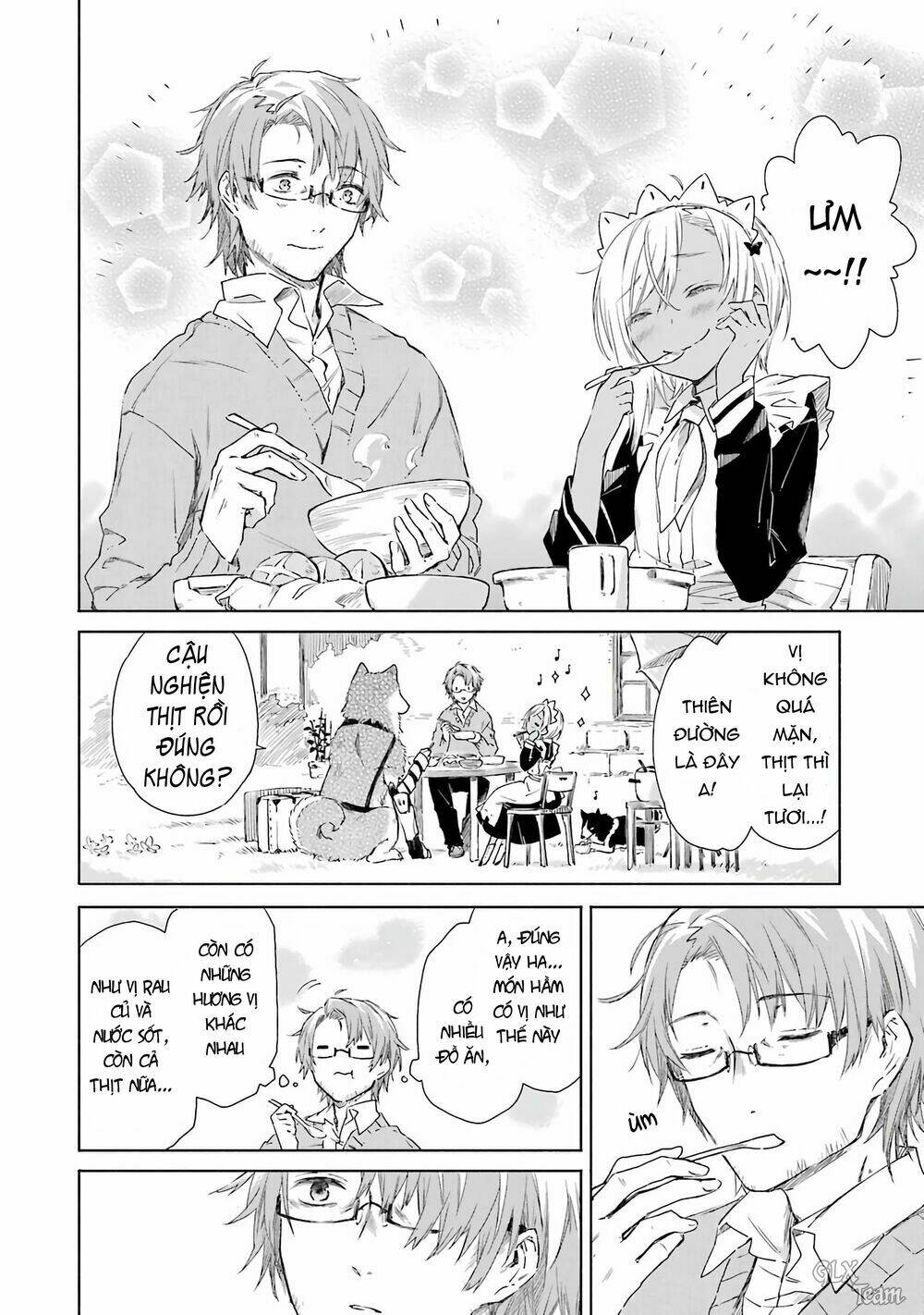 Tabi to Gohan to Shuumatsu Sekai chapter 3 - Trang 35