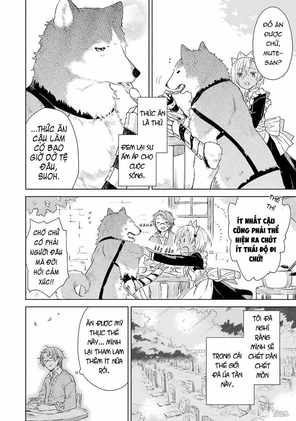 Tabi to Gohan to Shuumatsu Sekai chapter 3 - Trang 37